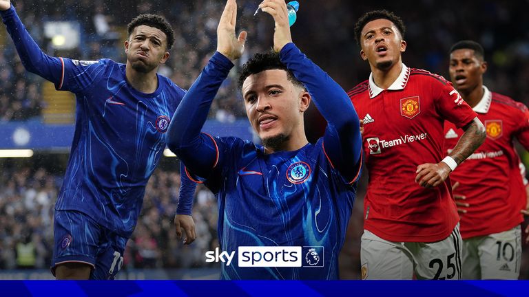 Jadon Sancho Manchester United and Chelsea