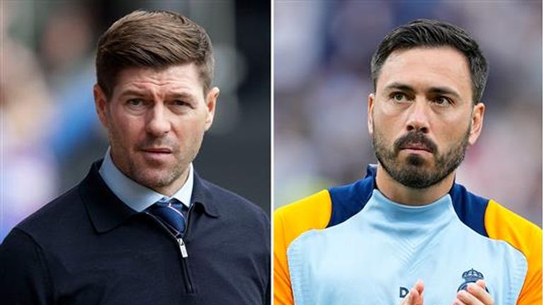 Steven Gerrard and Davide Ancelotti are among the options Rangers are considering