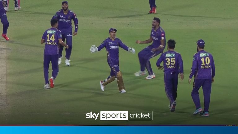 KKR vs Rajesthan Royals - final over