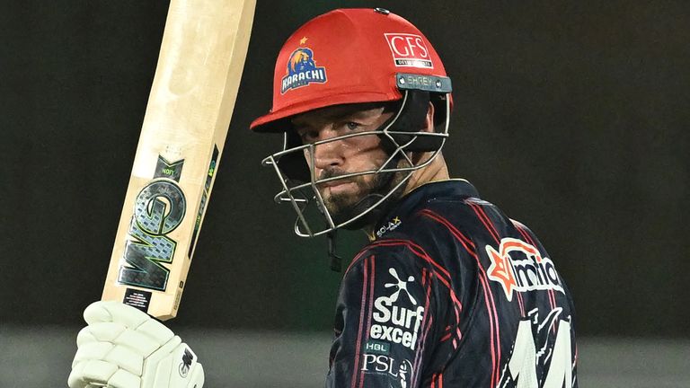 Karachi Kings' James Vince, Pakistan Super League (Getty Images)