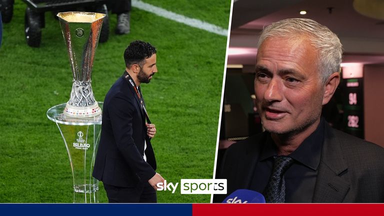 Jose Mourinho on Ruben Amorim's tenure at Manchester United.