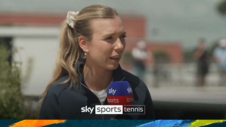 Katie Boulter speaks ahead of the Rome Open as she looks to build her performance during the clay season and strengthen before going on to play on her favour surface of grass.