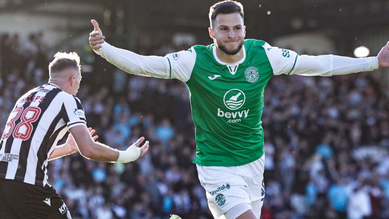 Hibs took an early 2-0 lead against St Mirren