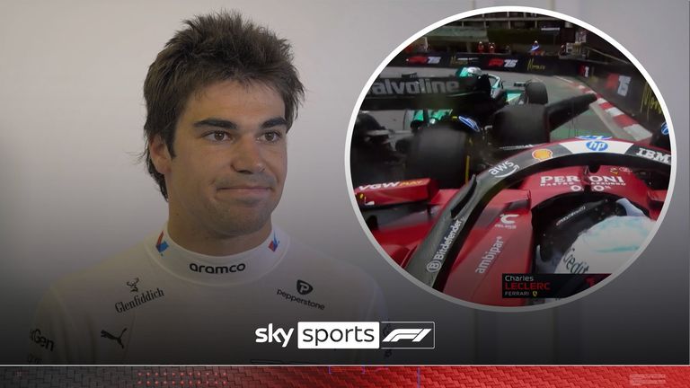 Lance Stroll seemed unfazed by his grid penalty, which he received after his collision with Charles Leclerc during practice one of the Monaco Grand Prix.