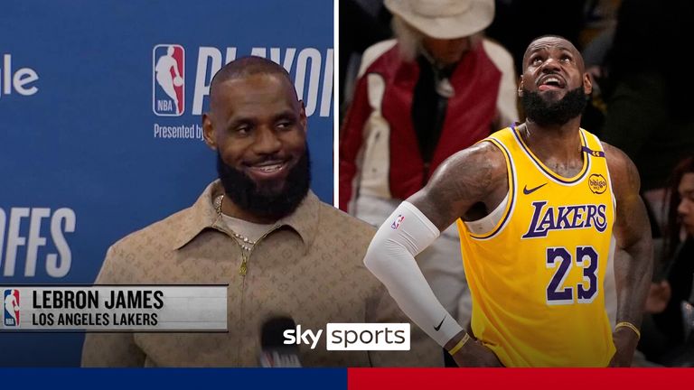 LeBron James: NBA star uncertain about his future after Los Angeles Lakers’ first-round playoff exit
