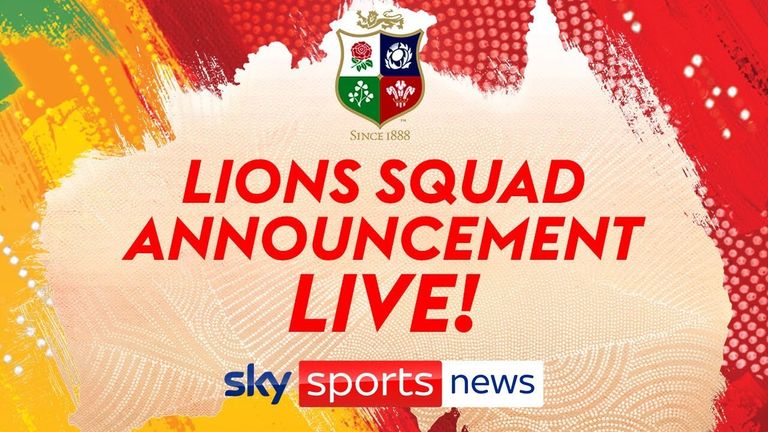 Lions Squad announcement