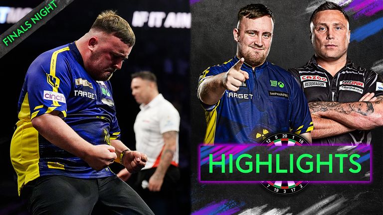 Littler vs Price darts London final