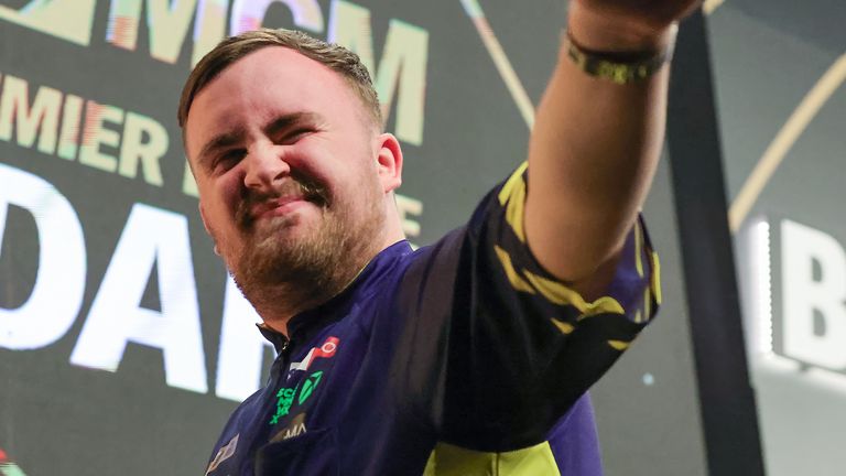 Luke Littler wins in Sheffield