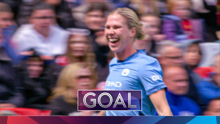 MAN CITY WSL GOAL VS MAN UTD
