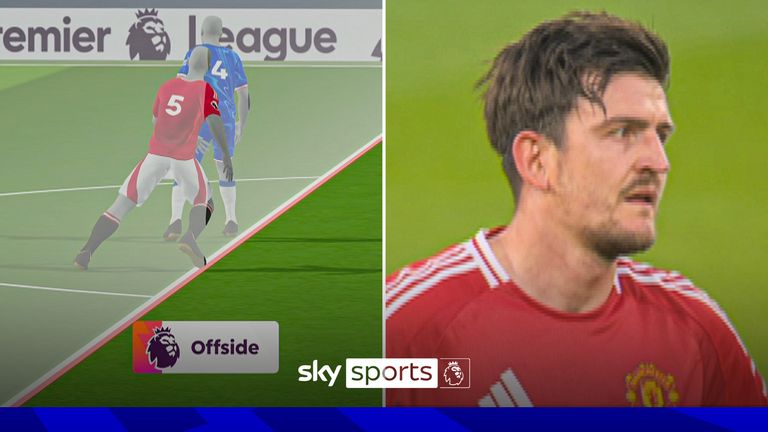 Maguire goal ruled out for offside