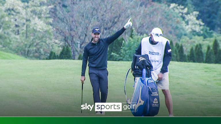 Marcel Schneider moves into lead at Austrian Alpine Open with stunning eagle!