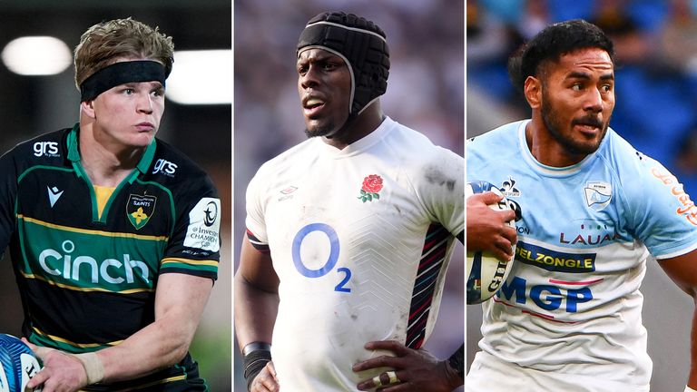 Henry Pollock, Maro Itoje, Manu Tuilagi