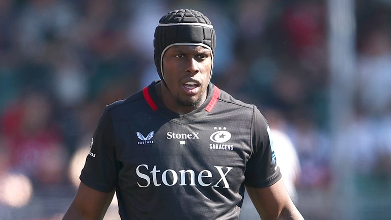 New British and Irish Lions captain Maro Itoje was among the tries for Saracens in Saturday's Premiership rugby