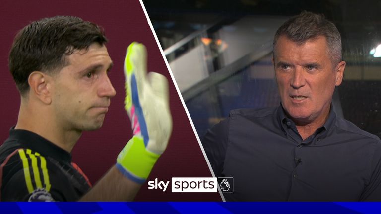 Roy Keane says Emi Martinez has been a big signing for Aston Villa and will be a big miss to the team after the Argentine goalkeeper appeared to be emotional and wave towards the stands. 
