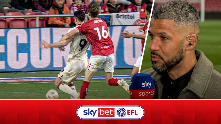 McAnuff Deeney red card