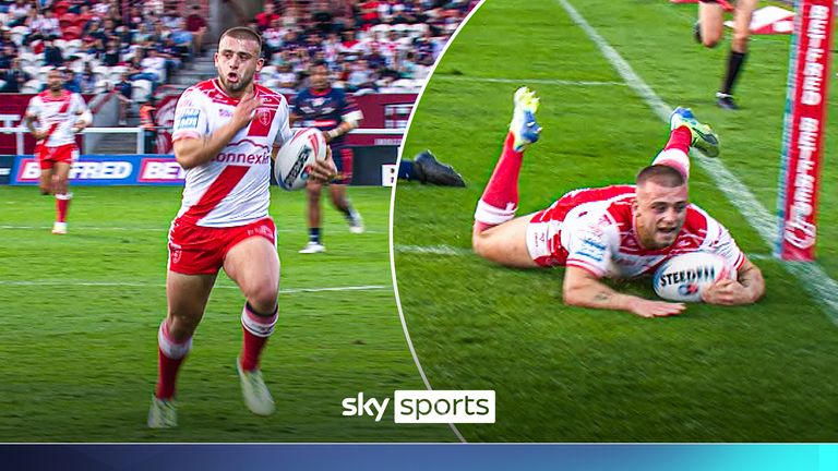Mikey Lewis try.