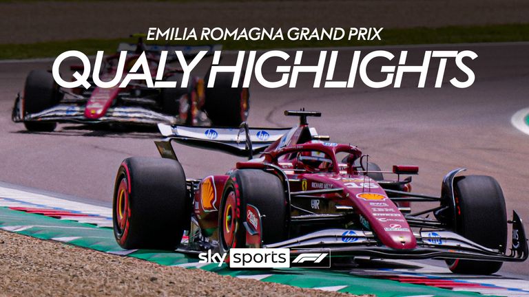 Highlights from qualifying at the Emilia Romagna Grand Prix.