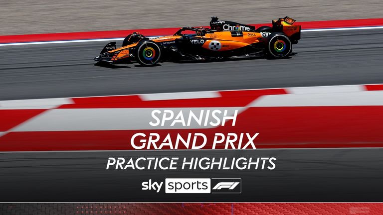 Highlights from Friday's practice sessions at the Spanish Grand Prix.