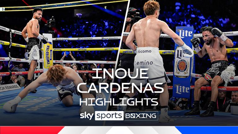 Naoya Inoue vs Ramon Cardenas for the super-bantamweight world title