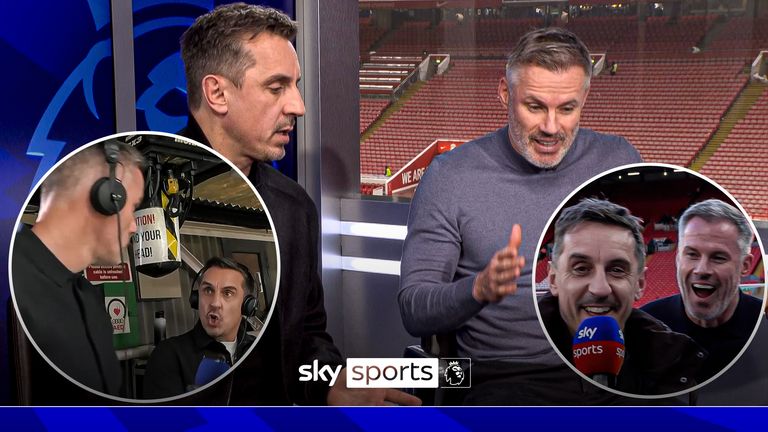 Gary Neville and Jamie Carragher