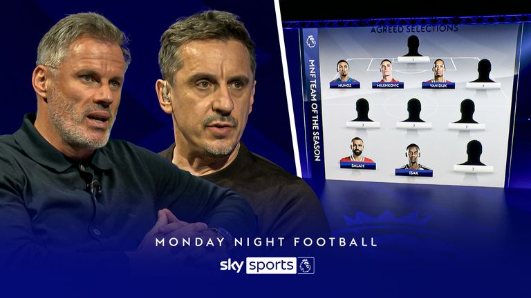 Gary Neville and Jamie Carragher pick their teams of the season