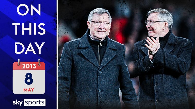 OTD 2013: Sir Alex Ferguson announces his retirement at Manchester United
