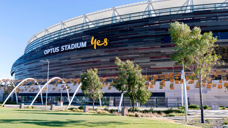 Optus Stadium, Perth (Associated Press)