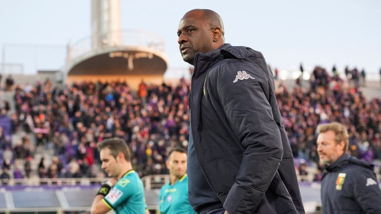 Genoa have picked up 30 points from 24 games under Patrick Vieira to secure their Serie A status