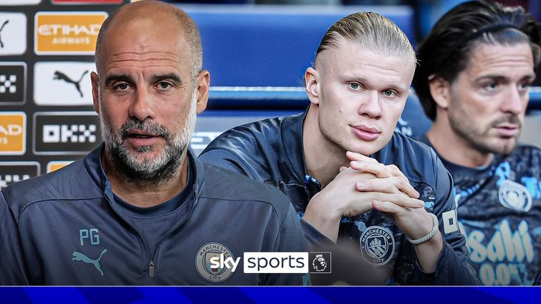 Pep Guardiola discusses Erling Haaland