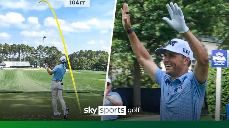Eric Cole nails first ace of 2025 PGA Championship