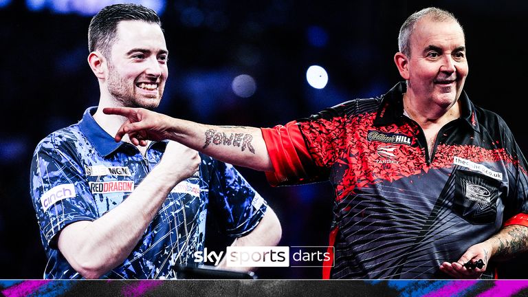PL Darts Champion Luke Humphries thanks Phil Taylor for advice and support