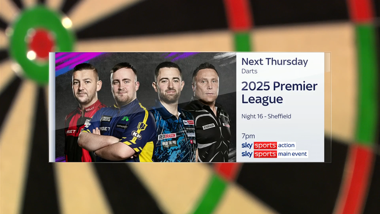 Premier League darts in Sheffield