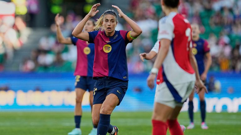 Barcelona's Alexia Putellas had a game to forget