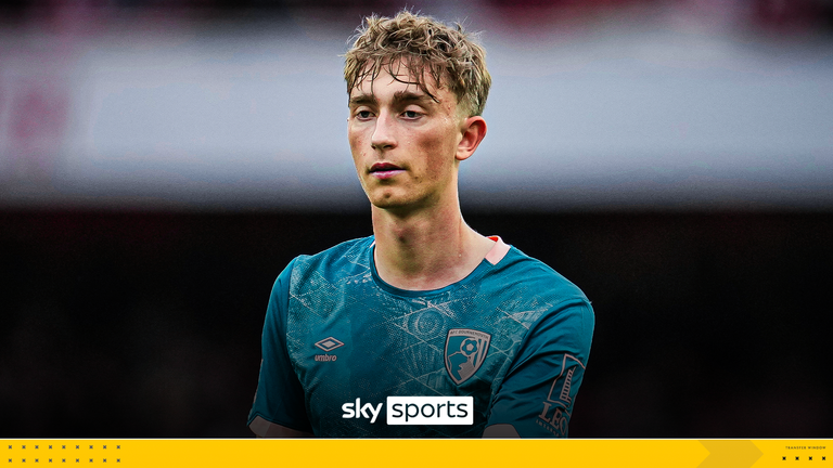 Real Madrid in for Bournemouth defender Dean Huijsen.
