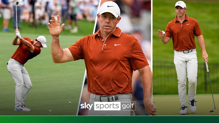 RORY MCILROY STORY OF ROUND TWO 16 MAY