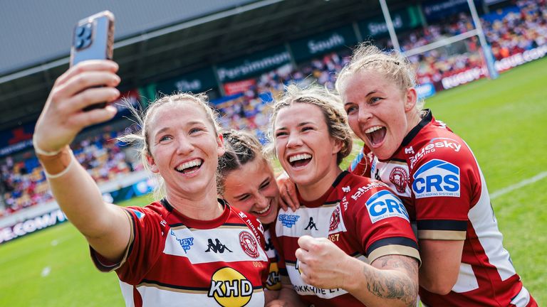 Georgia Wilson is ready to show that Wigan Warriors are one of the top teams in the Women's Super League 