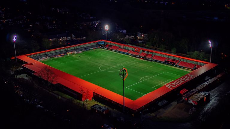 Salford City's Peninsula Stadium