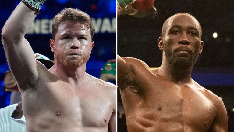 Saul Canelo Alvarez and Terence Crawford