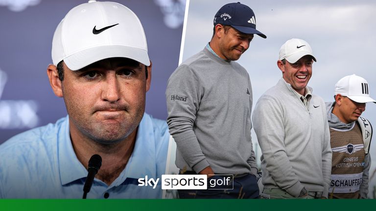 Scheffler Schauffele McIlroy