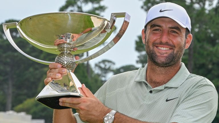 Scottie Scheffler won the 2024 Tour Championship (Associated Press)