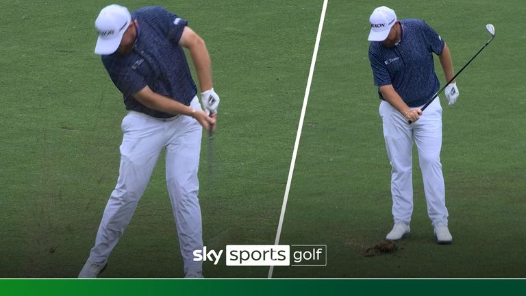 SHANE LOWRY 16 MAY FAIRWAY DIVOT