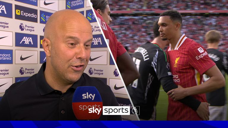 Arne Slot gives his reaction as he saw his side squander a 2-0 lead against Arsenal, as well as Trent Alexander-Arnold receiving a mixed reception upon his return to Anfield since announcing his departure.
