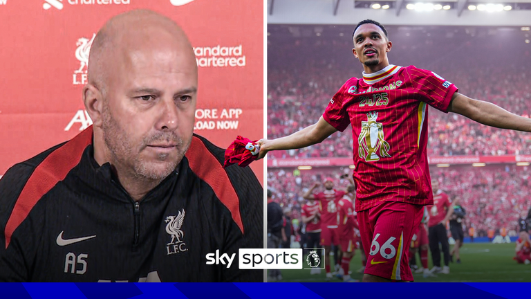 Arne Slot on Trent.