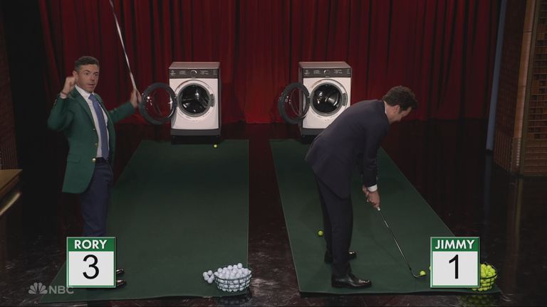 Rory McIlroy appears on The Tonight Show with Jimmy Fallon
