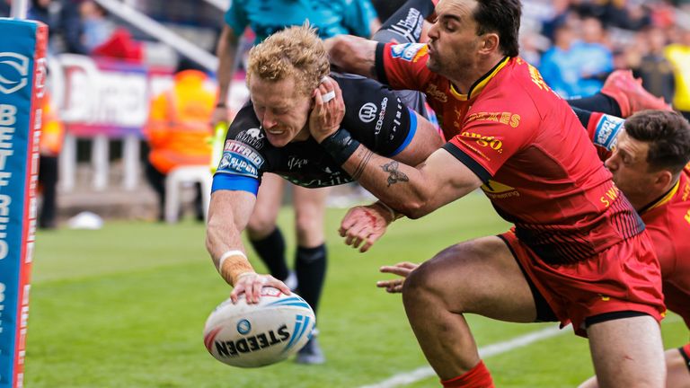 Walmsley finished superbly for two tries on the day
