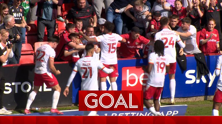 WALSALL GOAL
