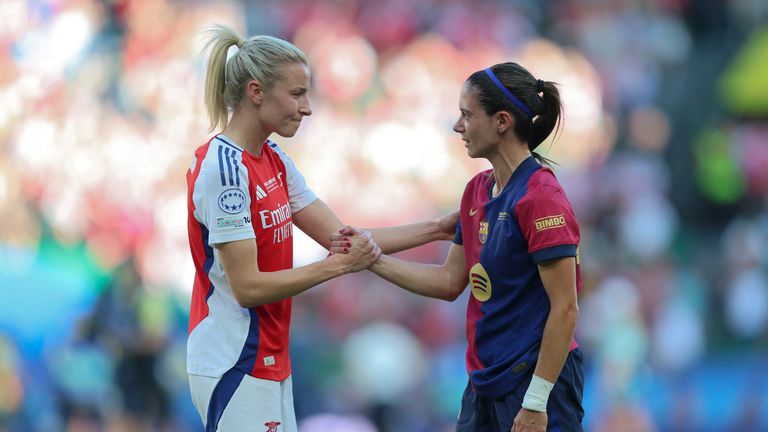 Leah Williamson produced an all-time great performance against Aitana Bonmati