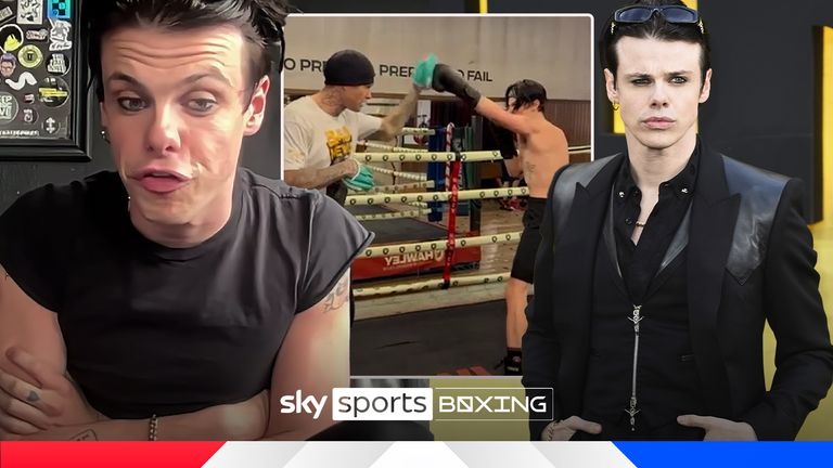 UK singer Yungblud on how boxing has helped his mental health 