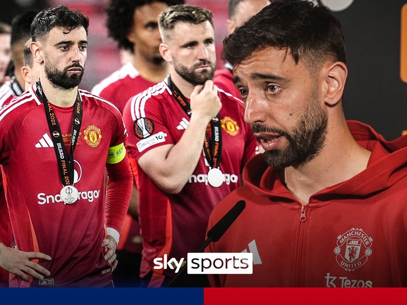 Bruno Fernandes outlines what Manchester United must do to improve after  their Europa League final loss against Tottenham