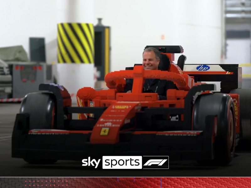 Miami Grand Prix: Make a life-sized Lego F1 car with Ted Kravitz